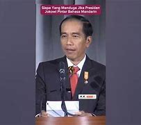 Jokowi Pintar Bahasa Inggris